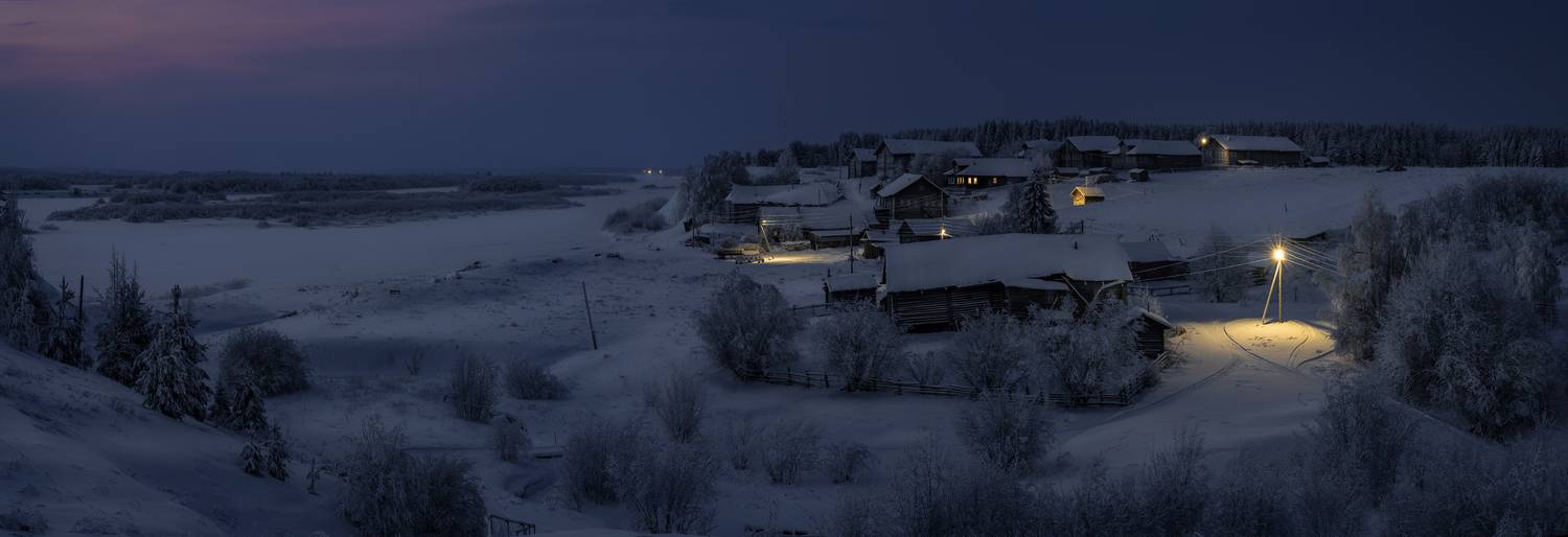 березник, мезень, архангельская область, вечер, Олег Зверев