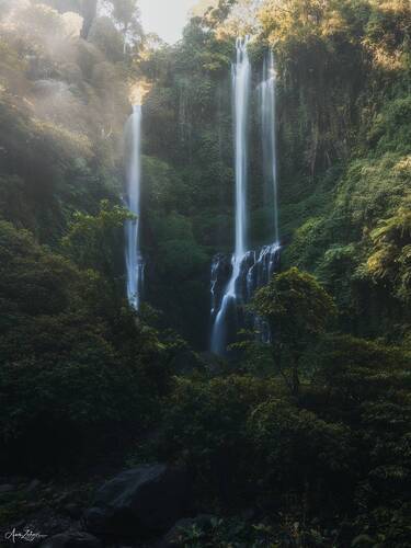 The Twin Waterfall