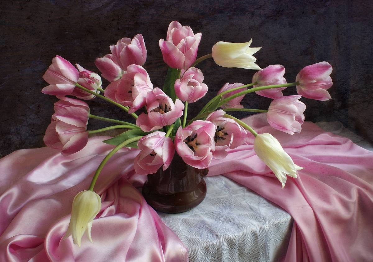 март, тюльпаны, праздник, Колеснева Елена