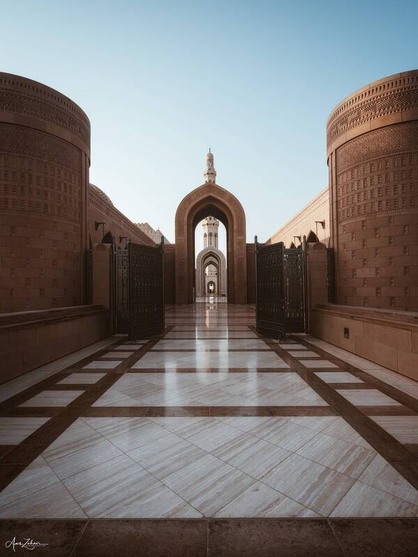 architecture, photography, mosque, travel, oman, muscat Sultan Qaboos Grand Mosque фото превью