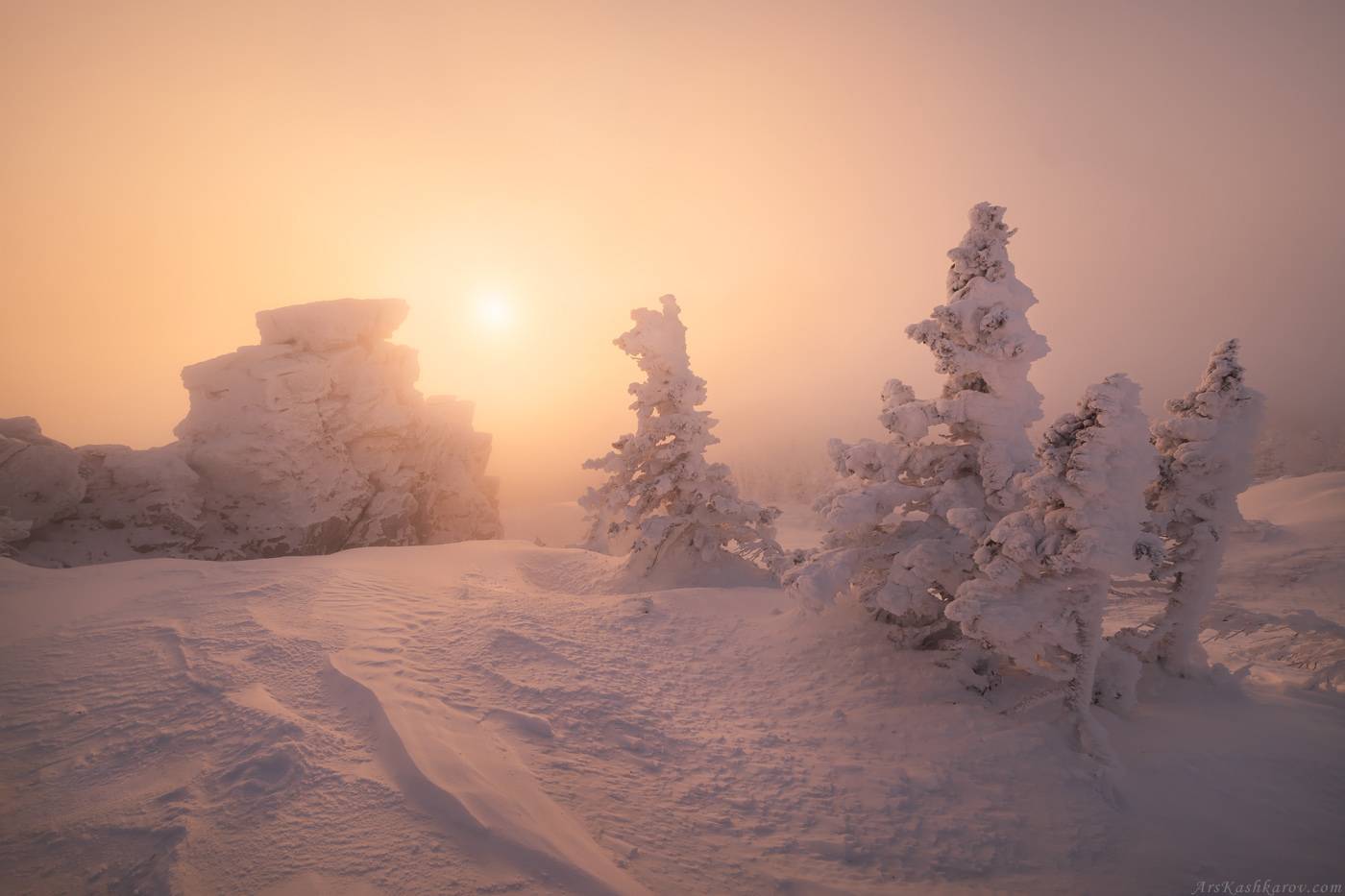 таганай, зимний урал, челябинская область, уральские горы, Арсений Кашкаров