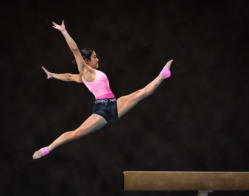 gymnastics, sports, sports_photography Split Mount фото превью