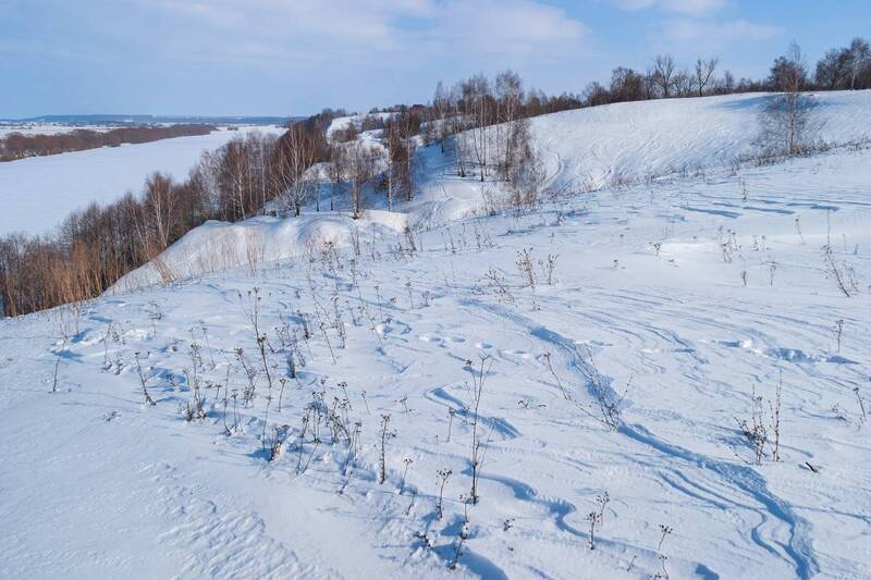горы, зима, снег Горы и долины... фото превью