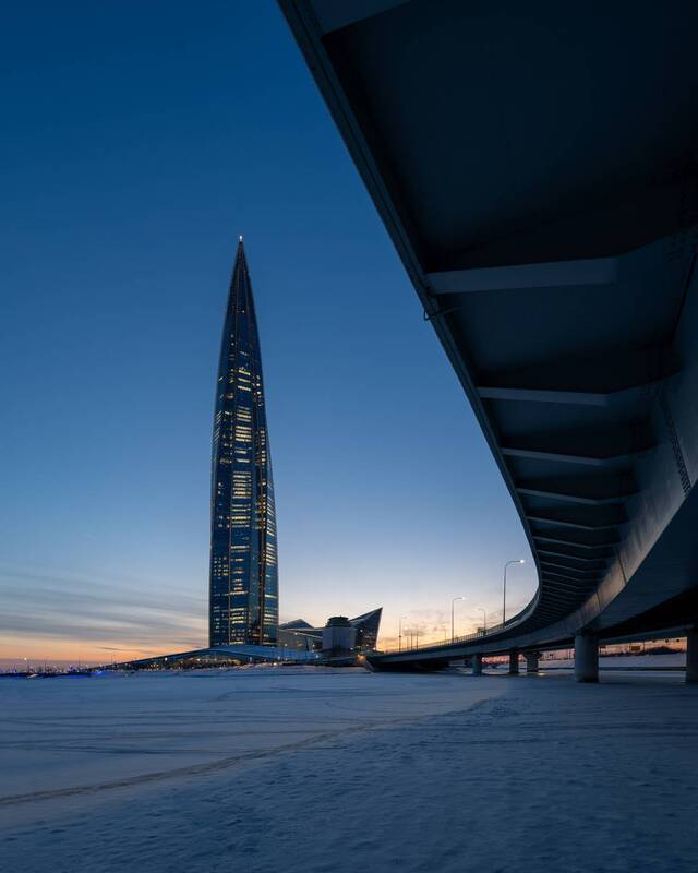 лахта, финский залив, петербург, лахта-центр Петербургская кукурузина 2 фото превью