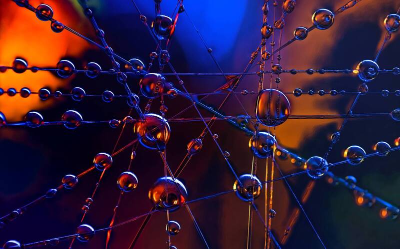 макрокосмос, макро, капли, абстракция Макрокосмос.. фото превью