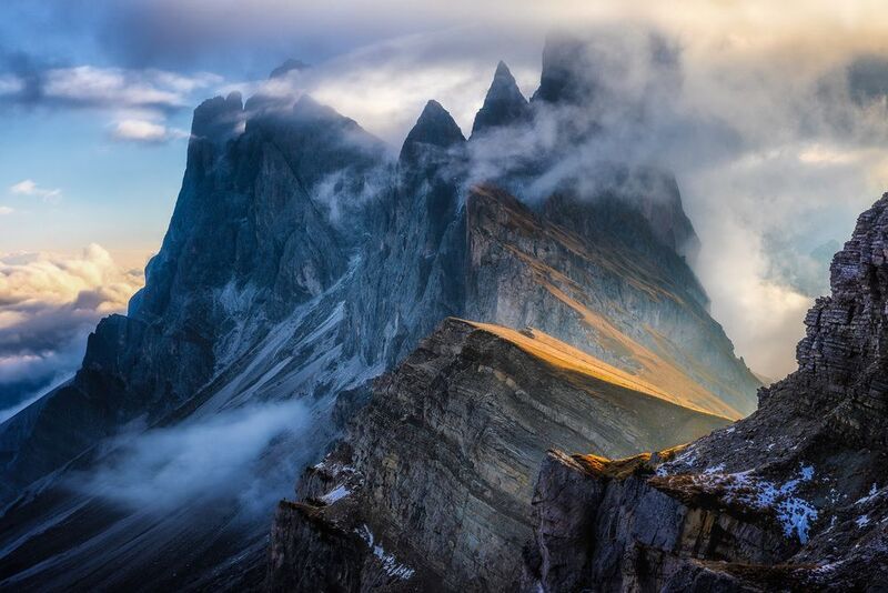 dolomites Two sides... фото превью