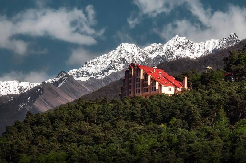 кавказ, горы, ингушетия, джейрах, армхи, архитектура Отель фото превью