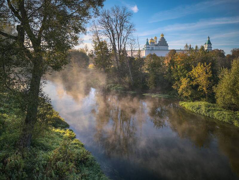 новый иерусалим, истра, осень Утро бабьего лета фото превью