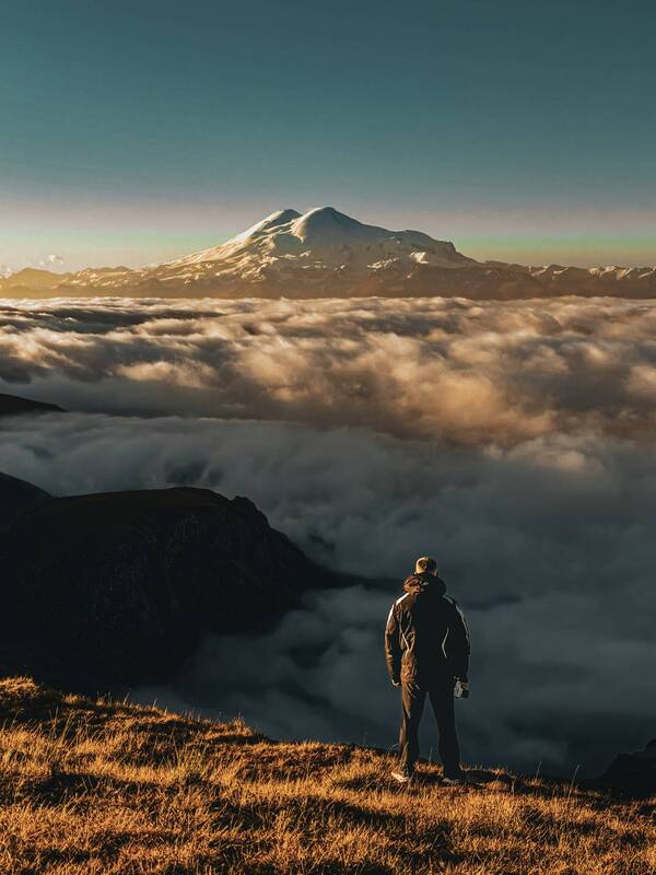 горы, горные озера, вершины, кавказ Горы фото превью