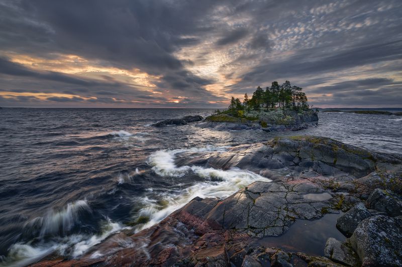 ладога Шторм и головастик.... фото превью