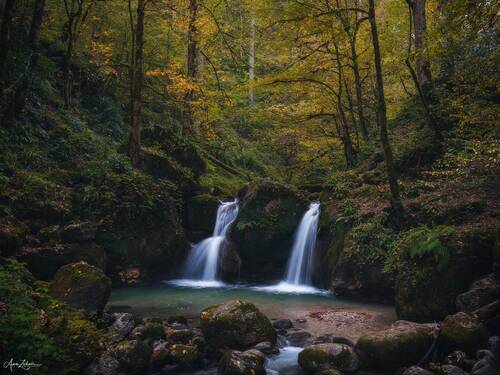The Twin Waterfall