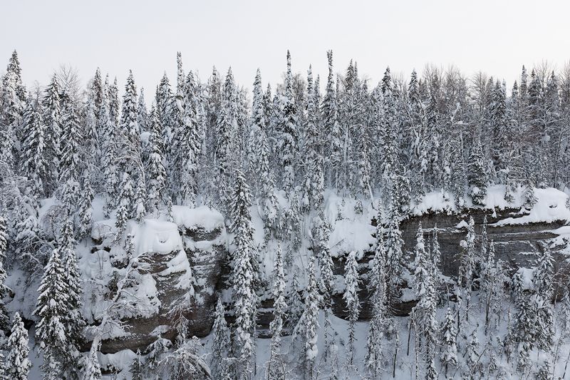 Урал, Ветлан, зима С высоты Ветлана: дыхание уральской природы фото превью