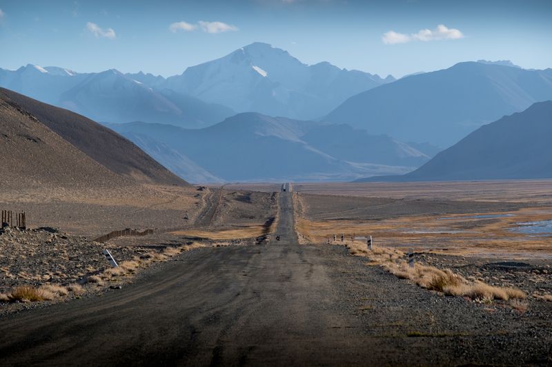 таджикистан, памирский тракт, памир, мургаб, по памирскому тракту, нд, pamir highway, tajikistan, pamir Трасса фото превью