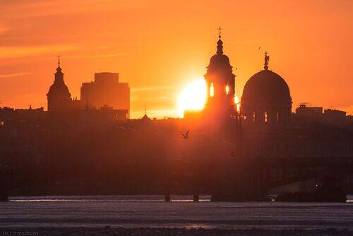 Закат в Северной столице