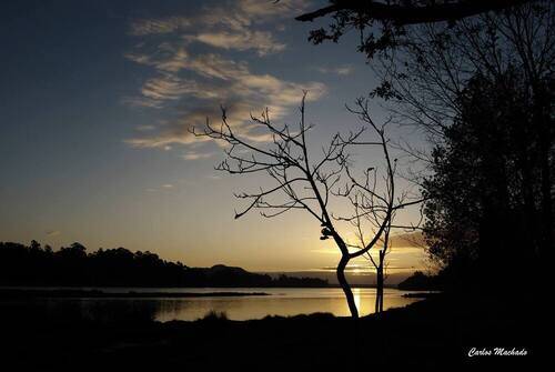 Sunset in North of Portugal