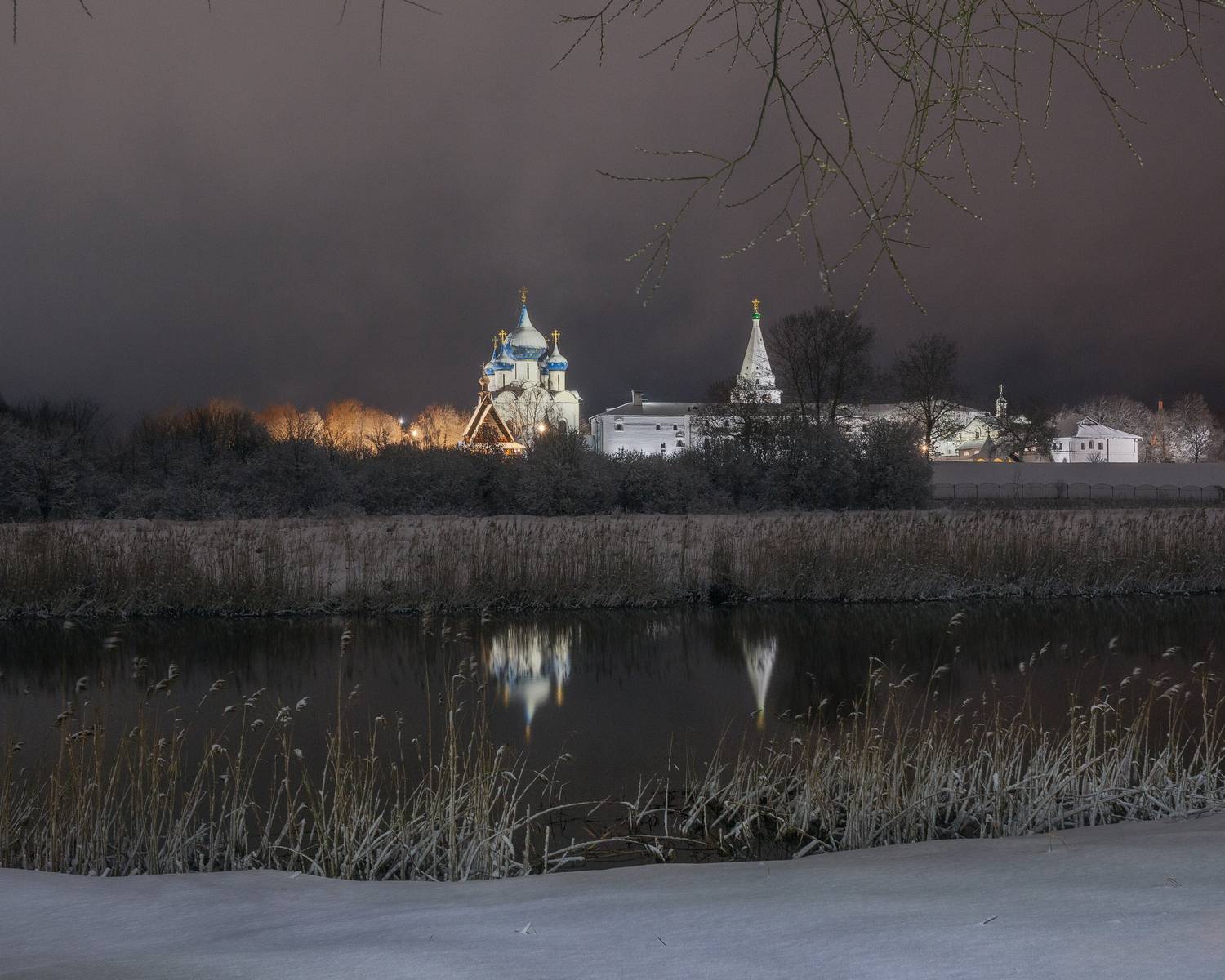 пейзаж, городской пейзаж, Суздаль, Каменка, отражение, Мартыненко Дмитрий