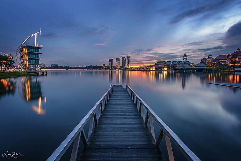 marina, putrajaya, malaysia, city, cityscape, architecture, sunrise, travel, photography, outdoor Marina Putrajaya фото превью