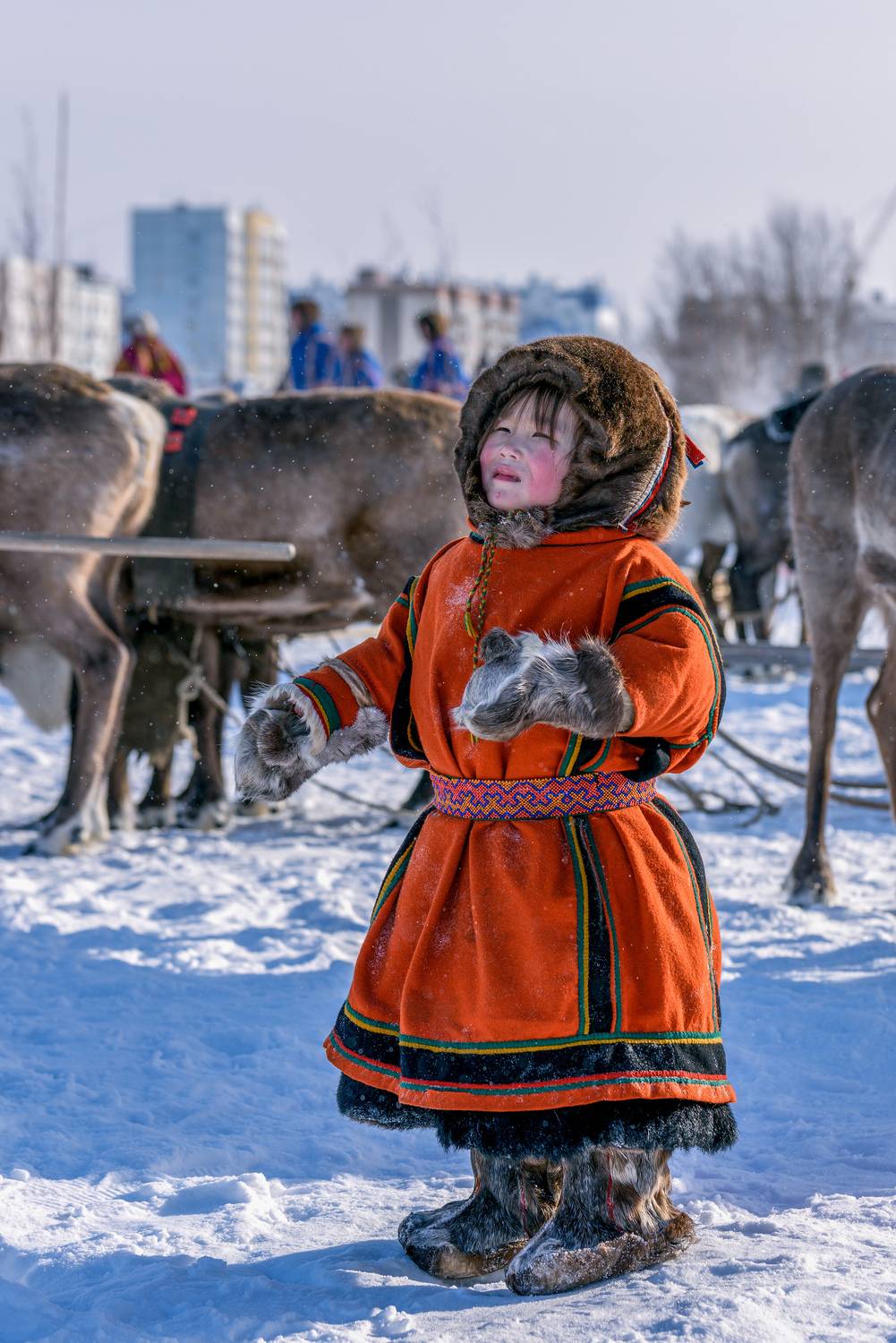 ненец, ребенок ненец, оленевод, надым, янао, праздник, Сторожев Олег