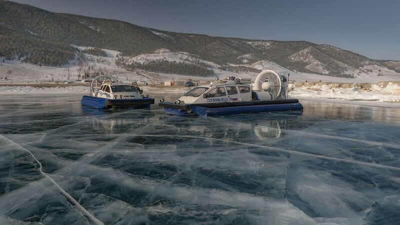 хивус, Байкал, лёд, зима Хивусы на Байкале фото превью