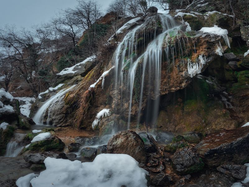 су-учхан, кызылкобинка, водопад, кызыл_коба Серебряные потоки фото превью