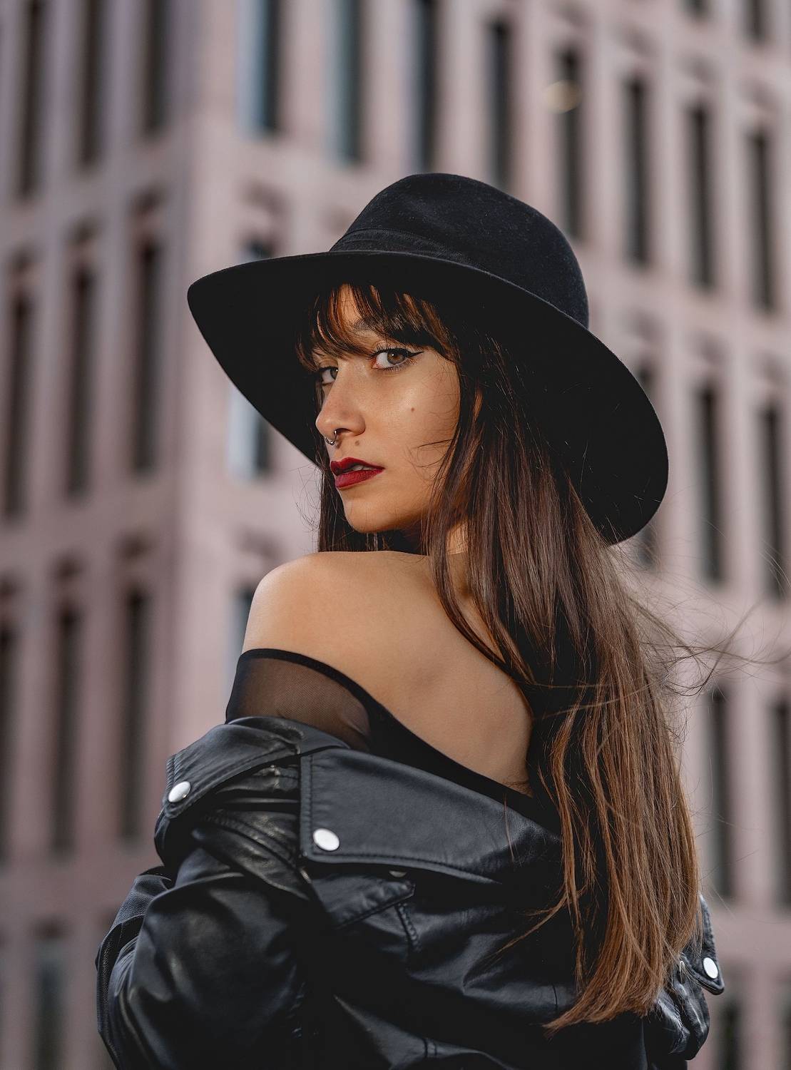 model, fedora, hat, street, lasfotosdejean, barcelona,  Jean
