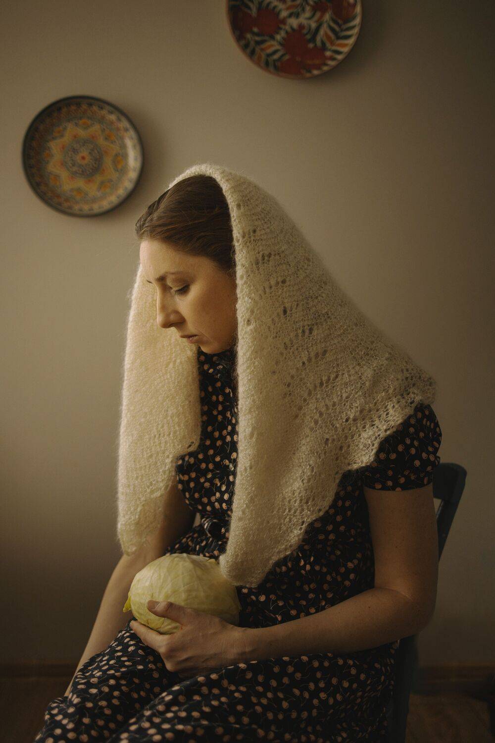 девушка, грусть, наминоре, капуста, Светлана Скранжевская