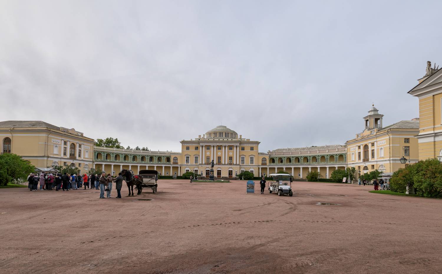 павловск., павловский, дворец., осень., Тихонов Дмитрий