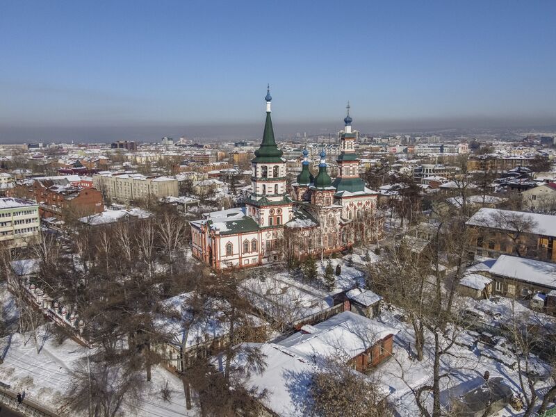 иркутск, Крестовоздвиженская церковь Чудная Крестовоздвиженская церковь! фото превью