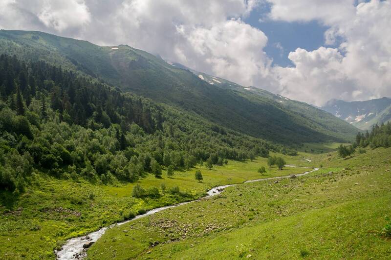 Долина реки. фото превью