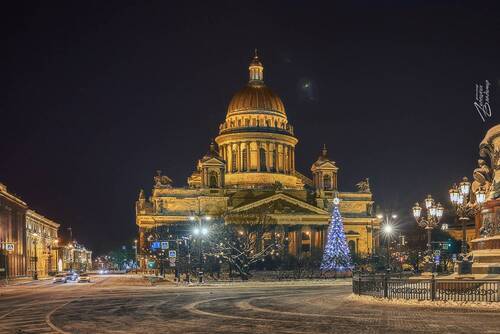 Санкт-Петербург новогодний