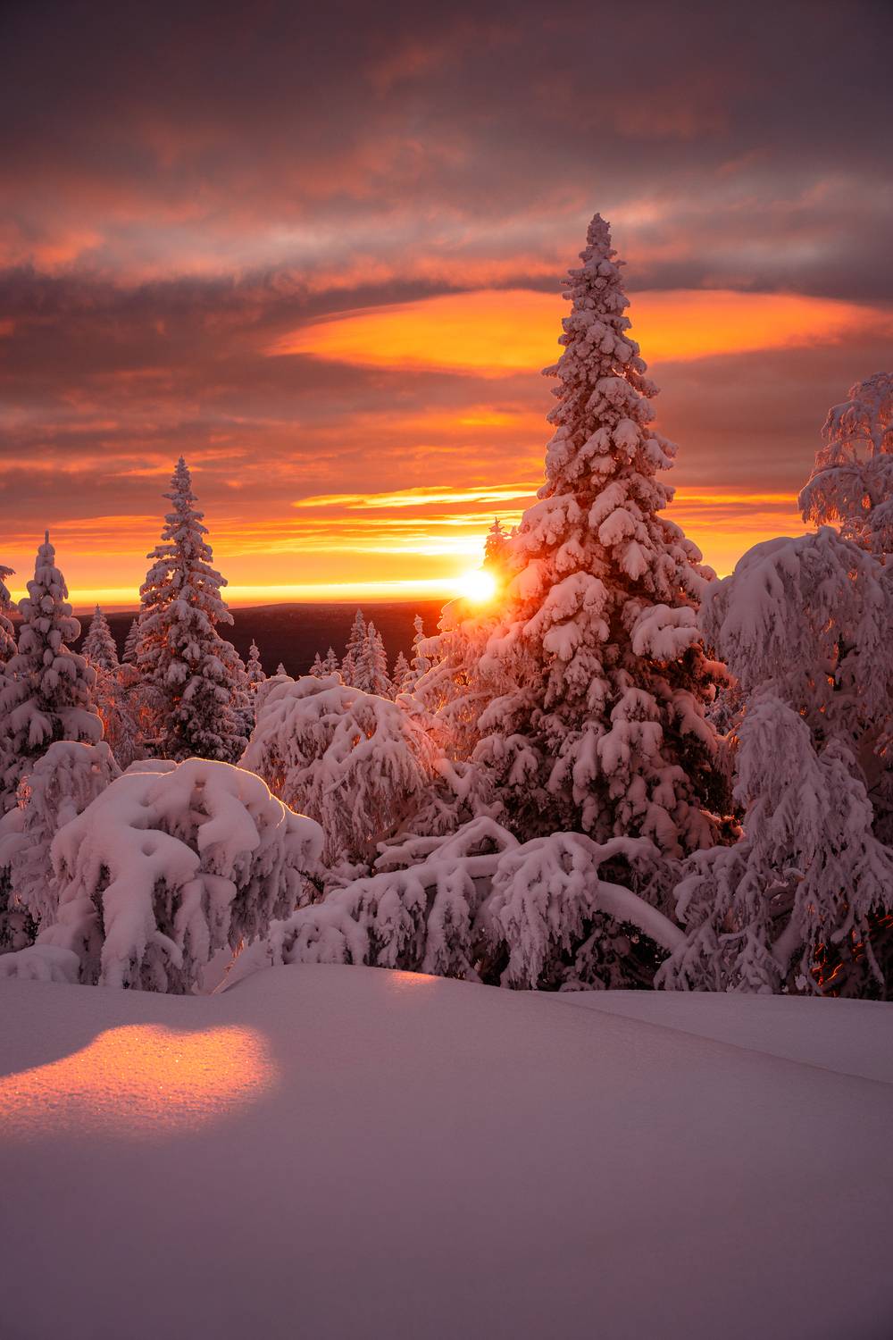 уреньга, урал, снег, куржак, рассвет, Уфимцев Юрий
