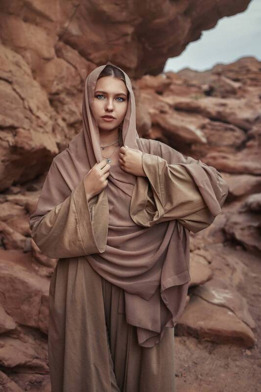 женский портрет, восточная сказка, девушка в пустыне  фото превью