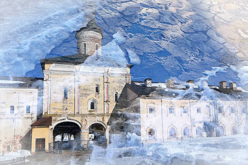 Весна в монастыре фото превью