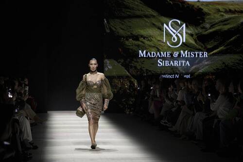 6-я Московская неделя моды, показ испанского бренда Madame & Mister Sibarita. 14,03,2026, ЦВЗ Манеж