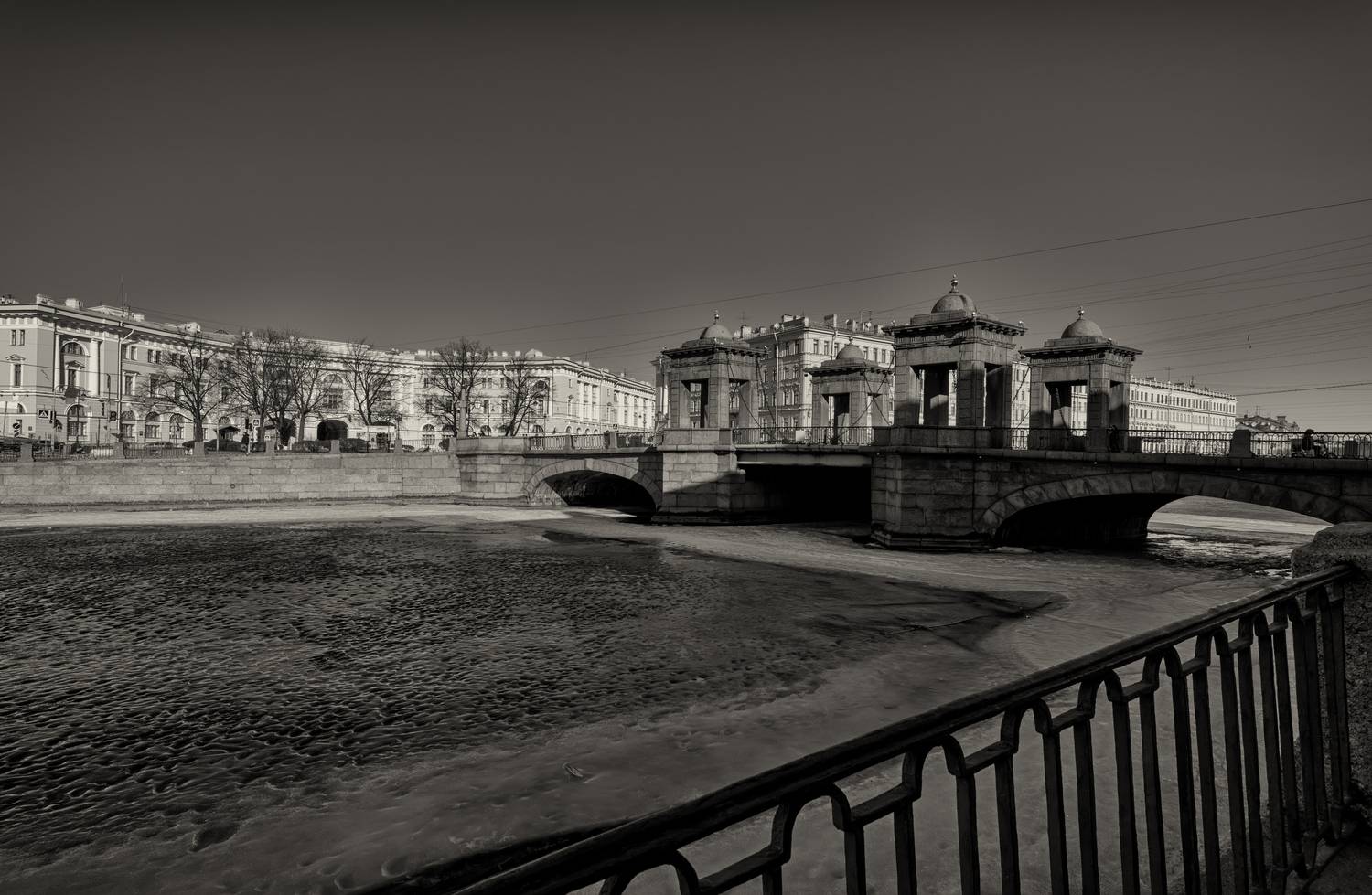 санкт-петербург., р., фонтанка., весна., Тихонов Дмитрий