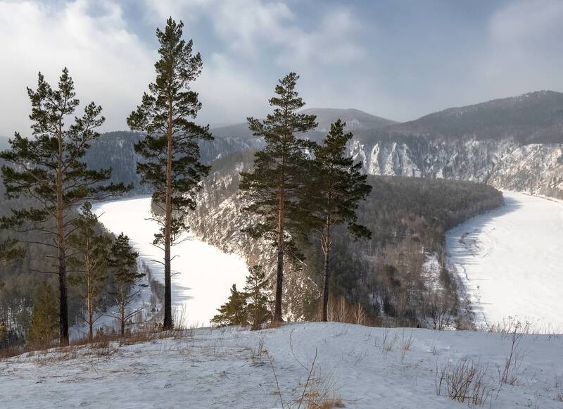 мана, манская петля, сибирь, весна Сибирская весна фото превью