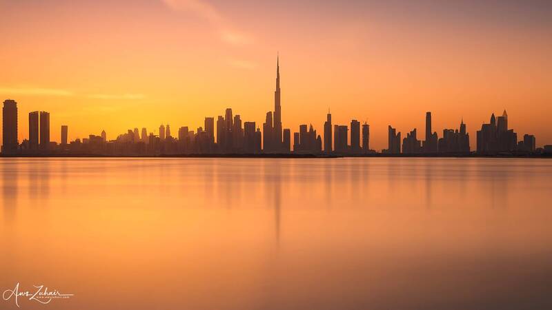 dubai, panorama, uae, city, cityscape, architecture, travel, photography Panoramic View of Dubai фото превью
