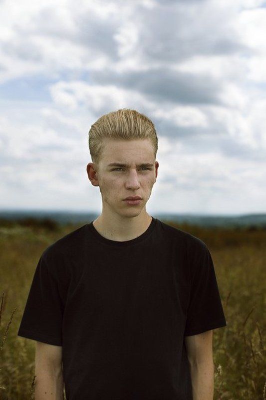 portrait, fashion, conceptual, art, boy, field, rural, summer, 50mm, canon Daniel фото превью