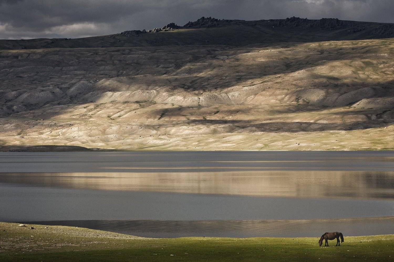 Горы, Монголия, Озеро, Пейзаж, Природа, Дмитрий Купрацевич