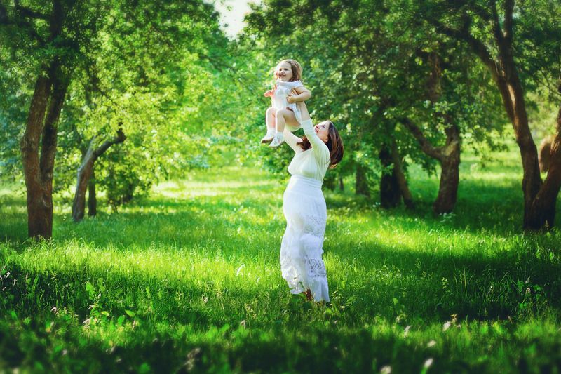 мама дети беременность Маленькое счастье  фото превью