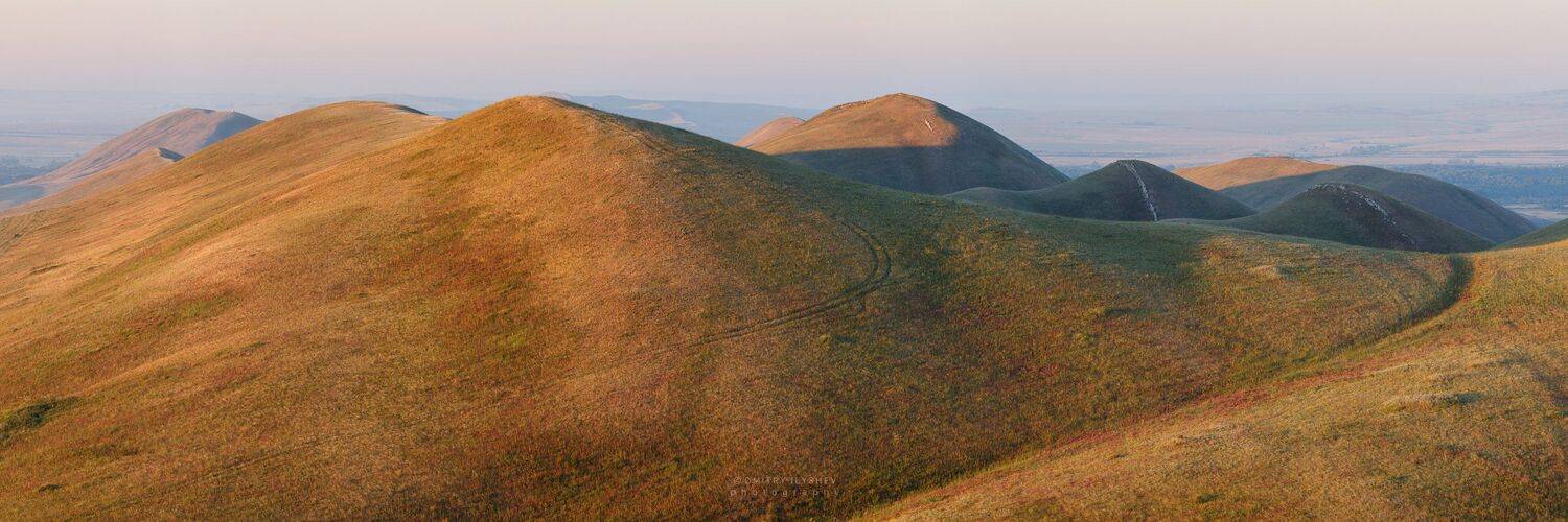 пейзаж, природа, Долгие горы, Илышев, рассвет, утро, тени, горы, урал, россия, Dmitry Ilyshev