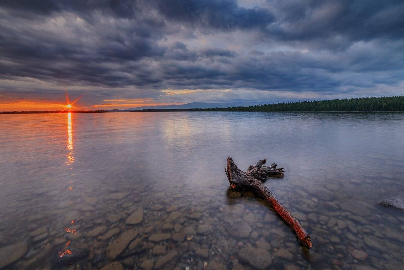 Заполярье, Имандра, Кольский п-ов, Полярный день, Север, Роман Горячий