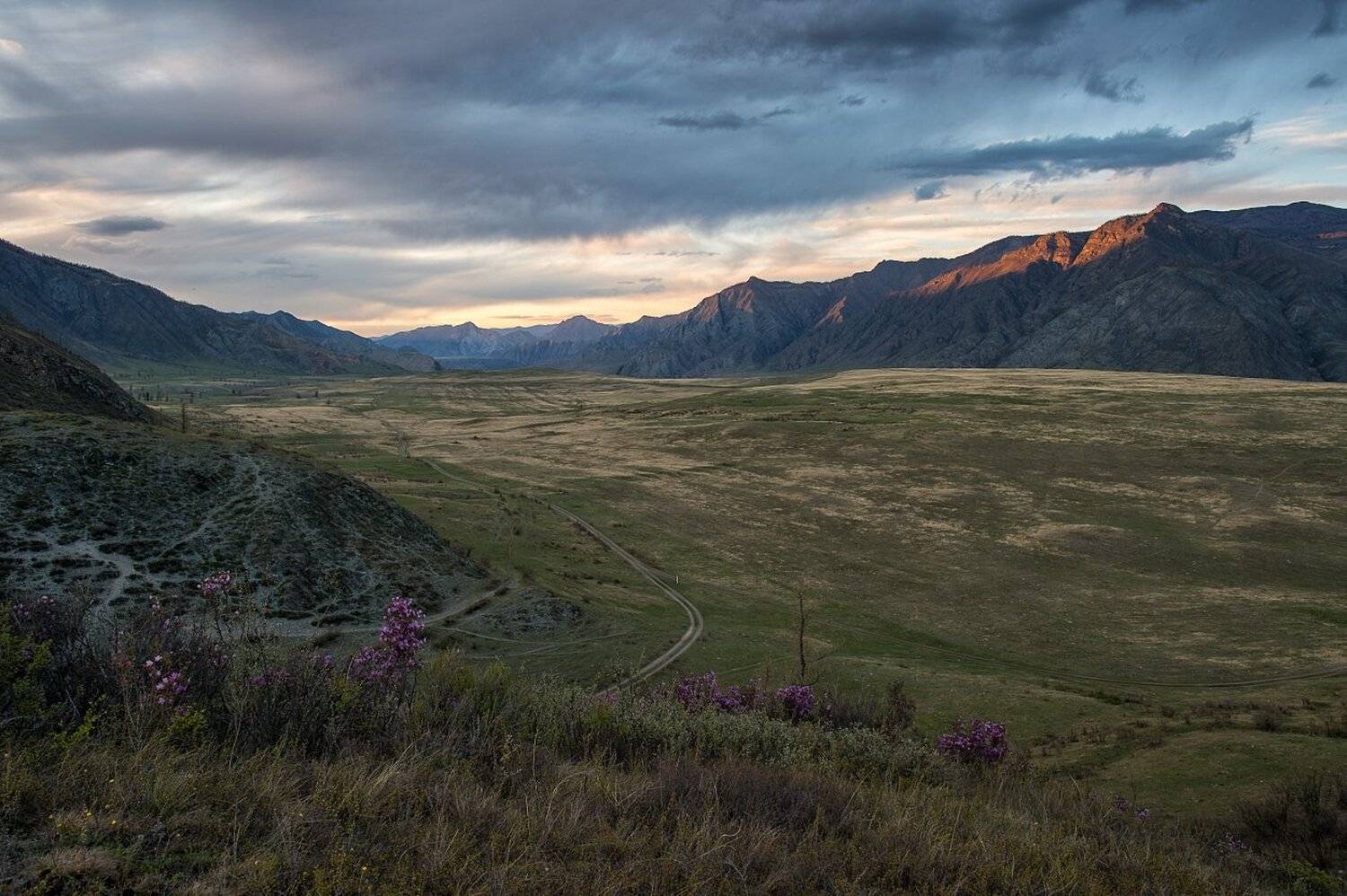 Горный алтай, Дикая природа россии, Закат, Пейзаж, Россия, Толмачев Дмитрий, Толмачев Дмитрий