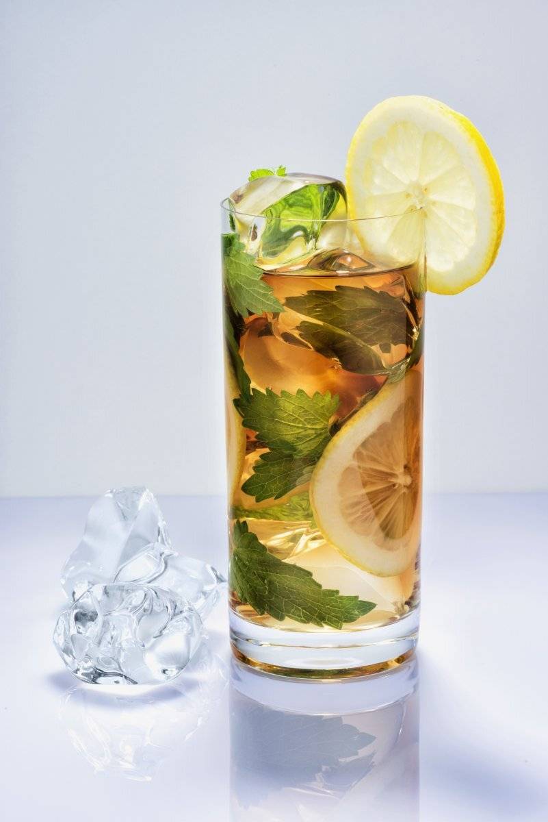 напиток, стекло, посуда, стакан, еда, лимон, мелисса, предметка, объекты, Анатолий Тимофеев