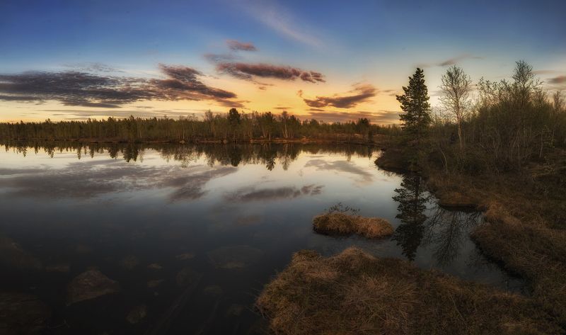 Майская ночь за полярным кругом... фото превью