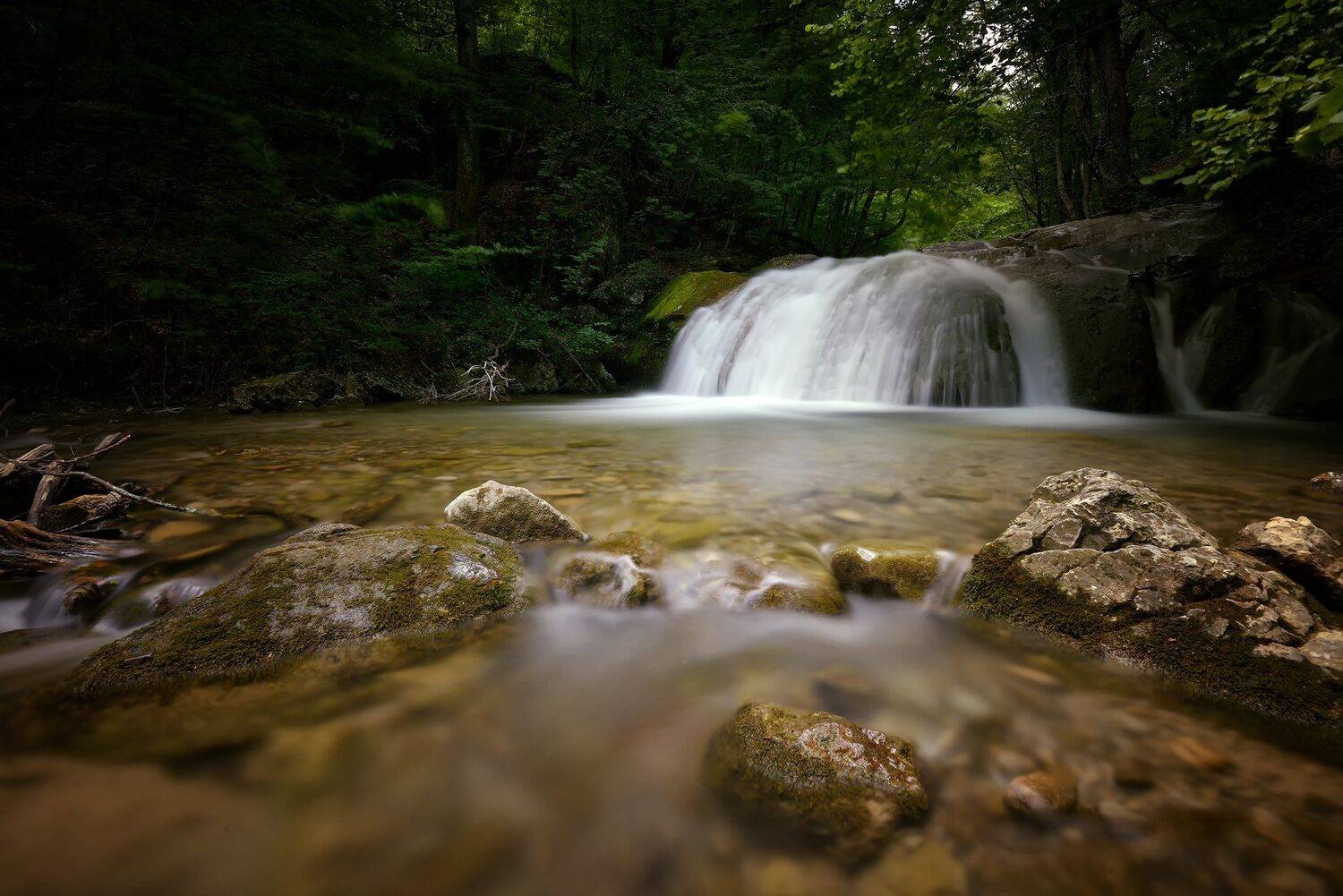 Nikon d600, Водопад, Горы, Крым, Лес, Лето, Природа, Алексей Никонов