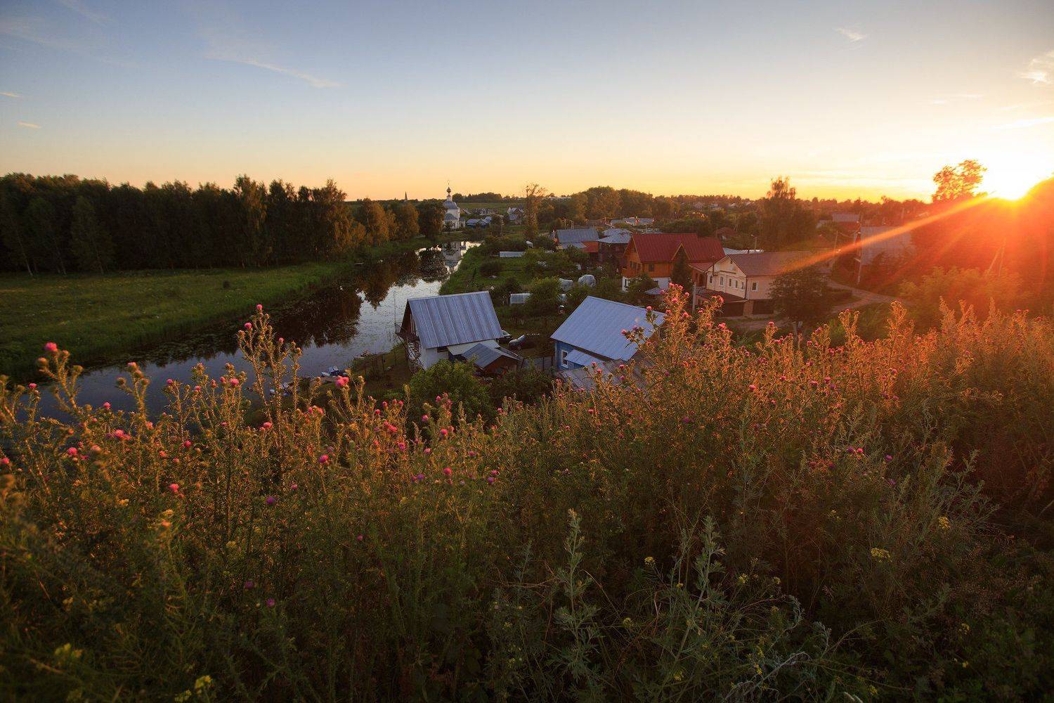 DrAstronomus, Вечер, Закат, Каменка, Россия, Суздаль, Сергей Сидоров