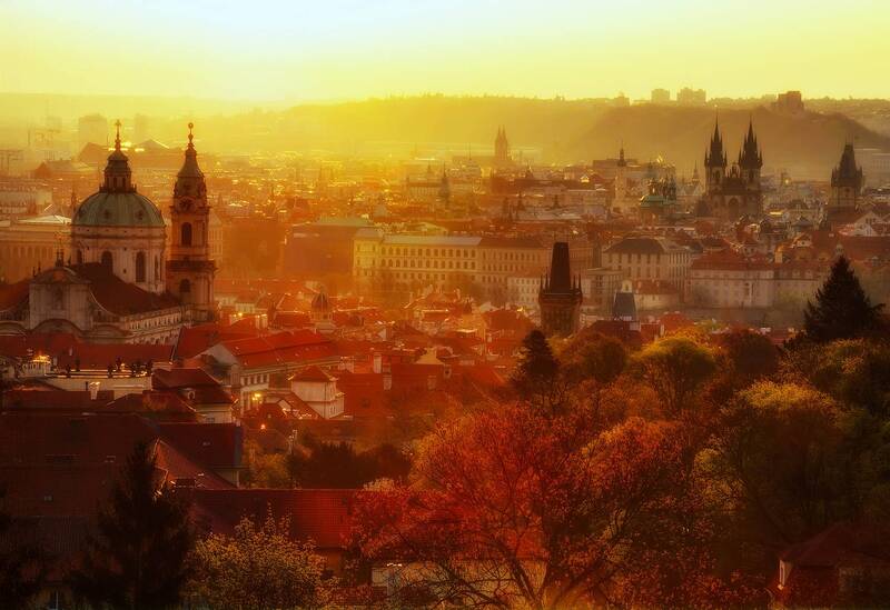 прага, весна, солнце Золотая Прага. фото превью