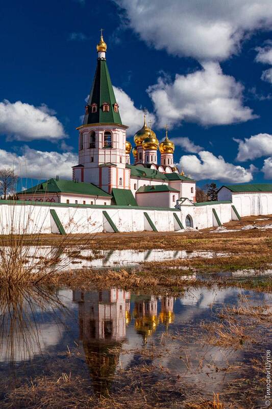 валдай, иверский монастырь Весна! фото превью