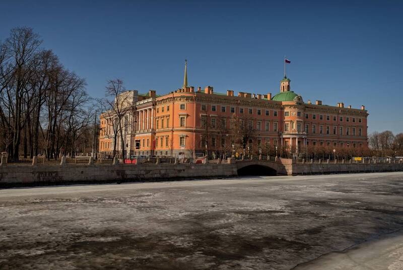 санкт-петербург., михайловский, замок., вес Замок фото превью